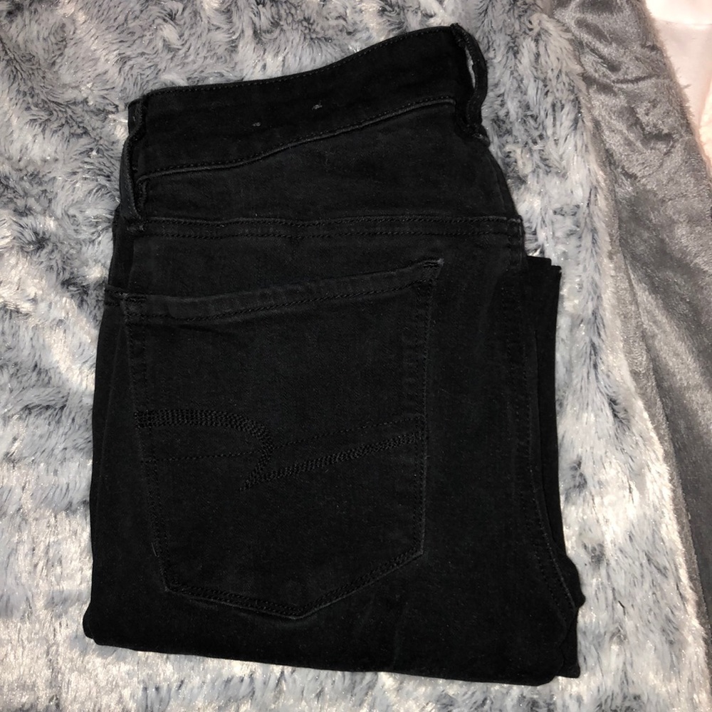Black AEO jeggings (NWOT)